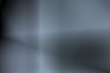 Prism Rainbow Light on Dark Background Overlay. Crystalline abstract marble effect. Blurred spectral transitions complemented by grainy texture of green and blue colors