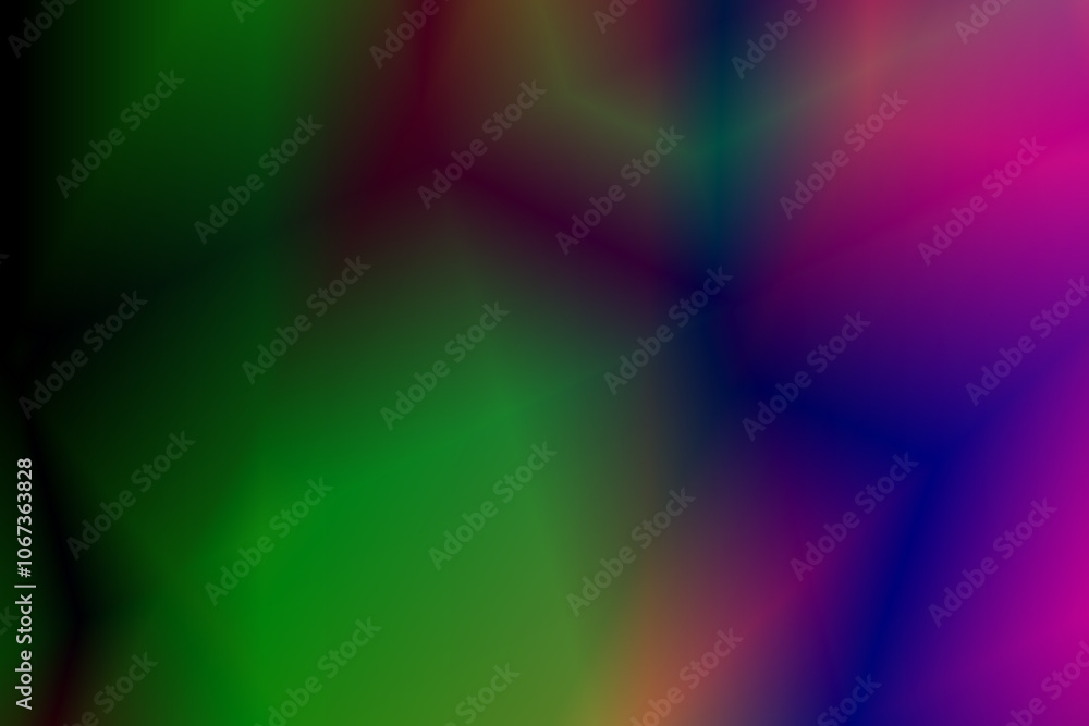 Poster abstract mesmerizing background with dark blue gradient. blurred spectrum goes from deep violet indi
