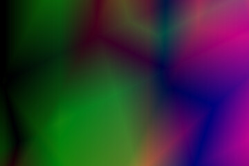 abstract mesmerizing background with dark blue gradient. Blurred spectrum goes from deep violet indigo to light blue shades, complemented by grainy texture