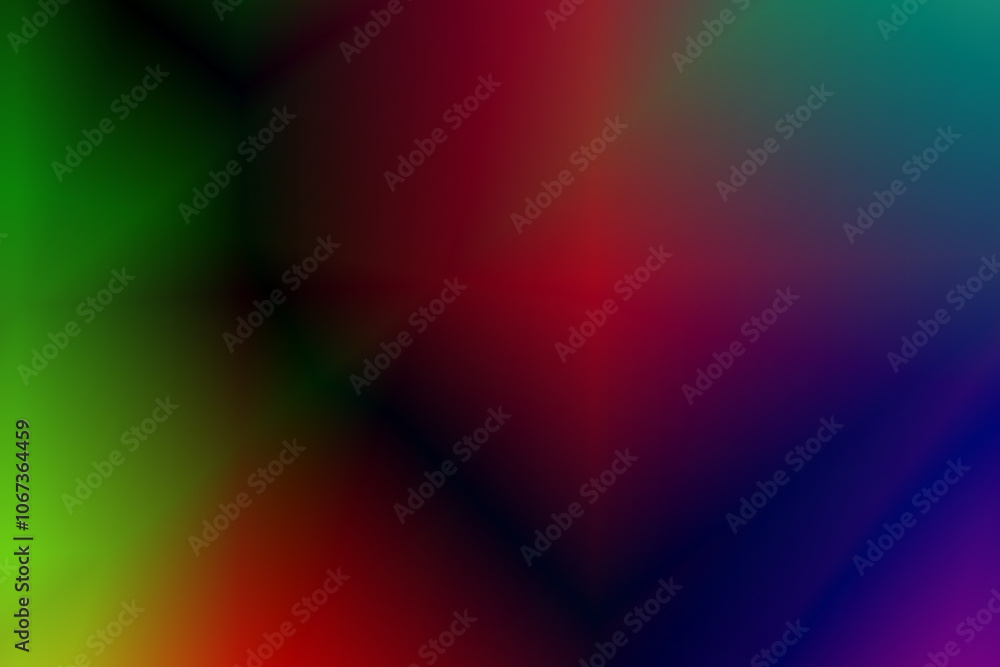 Poster a captivating image where various media images are refracted through a kaleidoscope. psychedelic bac