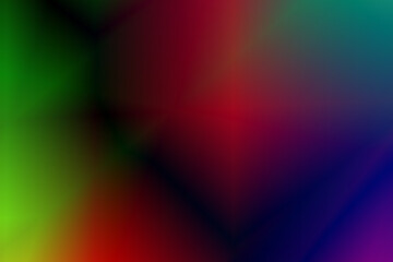 A captivating image where various media images are refracted through a kaleidoscope. psychedelic background. colorful Futuristic Background