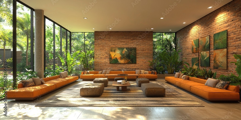 Poster A high-tech home office with a smart desk that automatically adjusts height, wirelessly charges devices, and integrates with other smart home systems for a streamlined wo