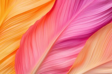 Fototapeta premium Close-up of an orchid petal with intricate patterns and vibrant colors, Orchid petal with vibrant pattern macro, Exotic and elegant
