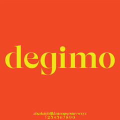 modern, futuristic modern geometric font