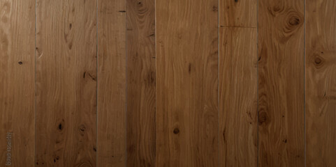 Fototapeta premium Brown wood top view of natural background. Abstract wooden texture background.