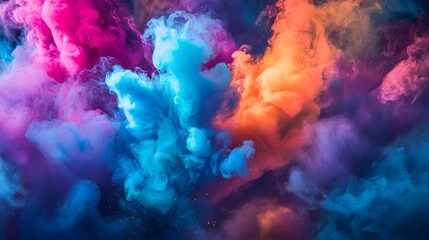 Abstract background with a pop of neon colors and dynamic patterns, giving off a humorous and energetic aura, 4k resolution