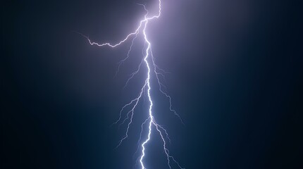 electric thunder lightning bolts against dark background dynamic natural energy concept meteorology atmospheric climate force with electrical discharge nature flash phenomena of astronomy sky at night