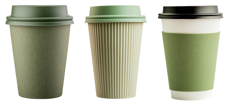 Explore eco-friendly green reusable coffee cups for sustainable living