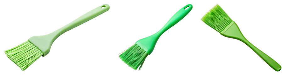 Discover the versatile uses of green silicone brushes in your kitchen