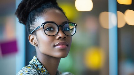 young professional enhances their digital portfolio, featuring innovative projects and impactful achievements with sleek infographics and engaging visuals