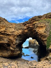 arch in the sea