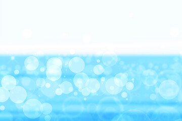 Abstract blue white and light turquoise delicate beautiful blurred background. Fresh modern light texture with soft style design for happy spring and summer backdrop and poster concept.