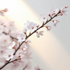 Cherry blossom flower