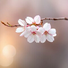 Cherry blossom flower