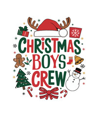 Christmas Boys Crew