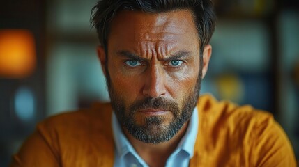 tense office meeting with a diverse group of professionals engaged in a heated discussion highlighting the stress and conflict in a corporate environment showcasing emotions