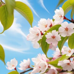 Cherry blossom flower