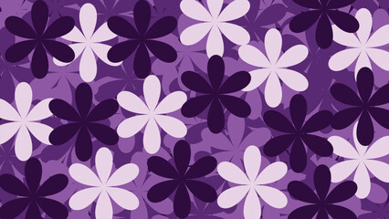Purple Floral Reverie