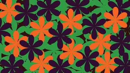 Fototapeta premium Psychedelic Floral Fantasy