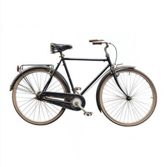 Fototapeta premium Vintage Bicycle Isolated