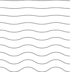 Water wave, sea wave, Wavy line set. Line water waves icon, sign vector. Set of seamless wavy - curvy and zigzag - criss cross horizontal lines. Water logo, symbol or sign vector collection.