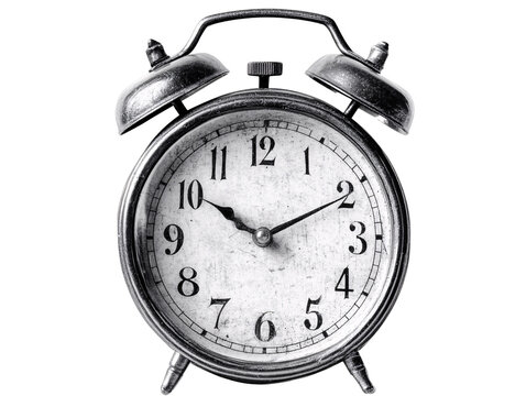 a close up of a clock