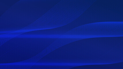 abstract background with flowing waves in dark blue color and trendy gradients. digital futuristic background concept.