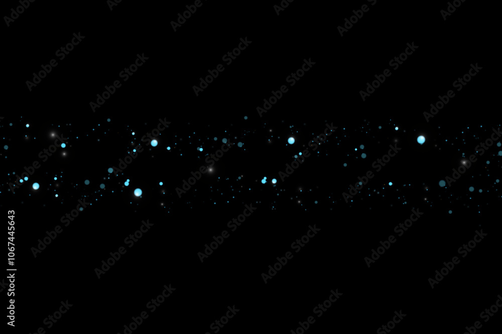 Poster Sparkling glare light effects with colorful shimmer. Beautiful lens flare effect with bokeh, glittery particles and rays. Shining abstract background. Vector illustration
