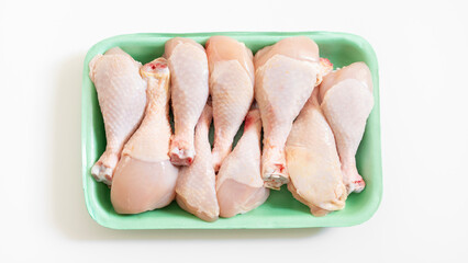 Raw chicken legs, meat for cooking