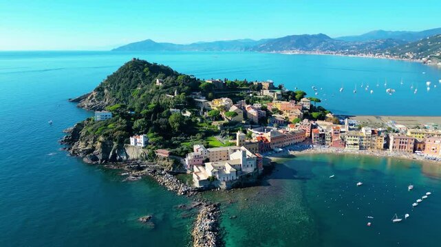 Sestri Levante, a picturesque summer resort on the Italian Riviera, is famous for its stunning beaches and charming &ldquo;Bay of Silence.&rdquo; This coastal gem, nestled between hills and turquoise waters