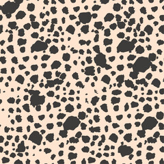 Animal skin pattern seamless. Colorful spots modern abstract seamless vector pattern design. Animal print. Trendy Fashion Colors. Design for fabric, wallpaper, wrapping, background.
