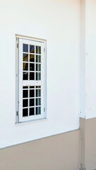 Obraz premium white window on a wall