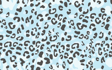Abstract modern leopard seamless pattern. Animals trendy background. Color decorative vector stock illustration for print, card, postcard, fabric, textile. Modern ornament of stylized skin