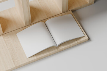 Square Magazine Mockup