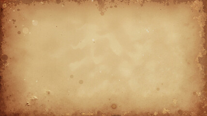 Fototapeta premium Aged paper texture with vintage grunge stains for artistic background designs
