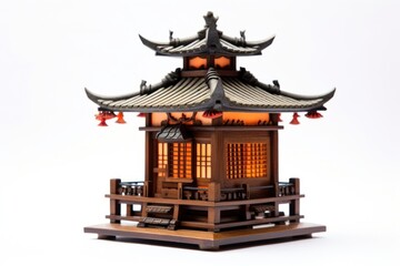 Fototapeta premium House lantern architecture building pagoda.