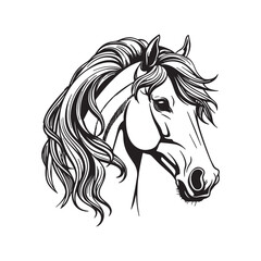 Horse Animal Drawing vector