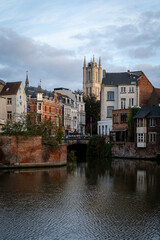 Chanels of Ghent in the morning