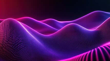 Obraz premium Neon futuristic abstract background.
