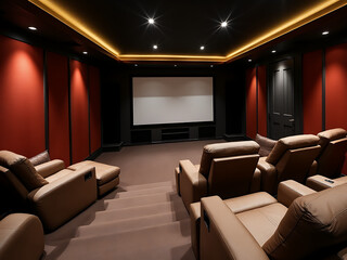 Modern home theatre spaces combine stylish aesthetics with comfortable seating options for an immersive entertainment experience every time
