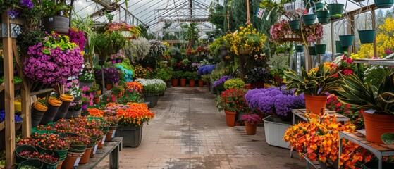 Blooming Beauty: Exploring the Vibrant World of Potted Plants and Flowers in our Garden Center Green