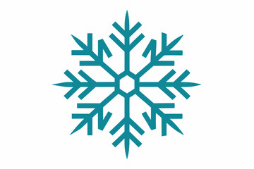 Icon of snowflake. Editable vector pictograms isolated on a white background. Trendy outline symbols for mobile apps and website design. Premium pack of icons in trendy line style.