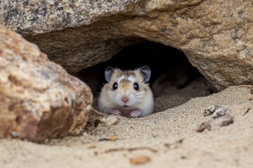 Robo dwarf hamster a small pet rodent from the desert known for its behavior
