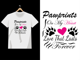 Cate lover text t-shirt template.