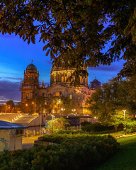 Berlin Dome at night