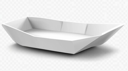 Modern Minimalist White Decorative Bowl