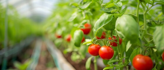 Growing Basil and Tomatoes Together: A Guide to Organic Vegetable and Herb Production in Home Greenh