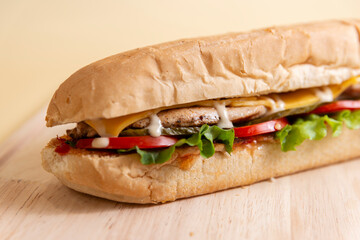 ham and cheese sandwich