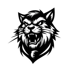 Obraz premium Monotone amnimals logo