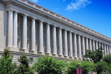 Obraz premium IRS Internal Revenue Service in Washington DC